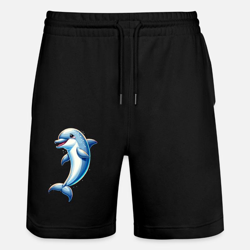 Dauphin Océan - Short de jogging bio TRAINER Stanley/Stella unisexe - noir