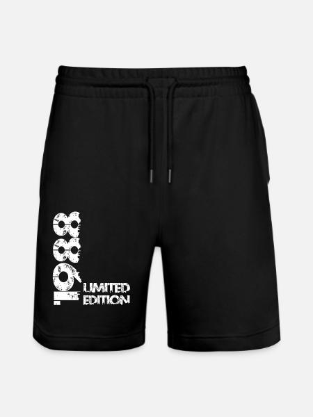 Édition limitée 1988 - Short de jogging bio TRAINER Stanley/Stella unisexe - noir