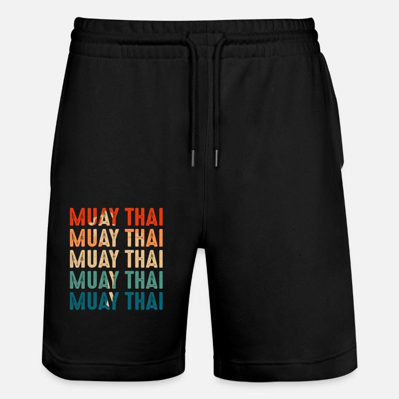 Muay Thaï - Short de jogging bio TRAINER Stanley/Stella unisexe - noir