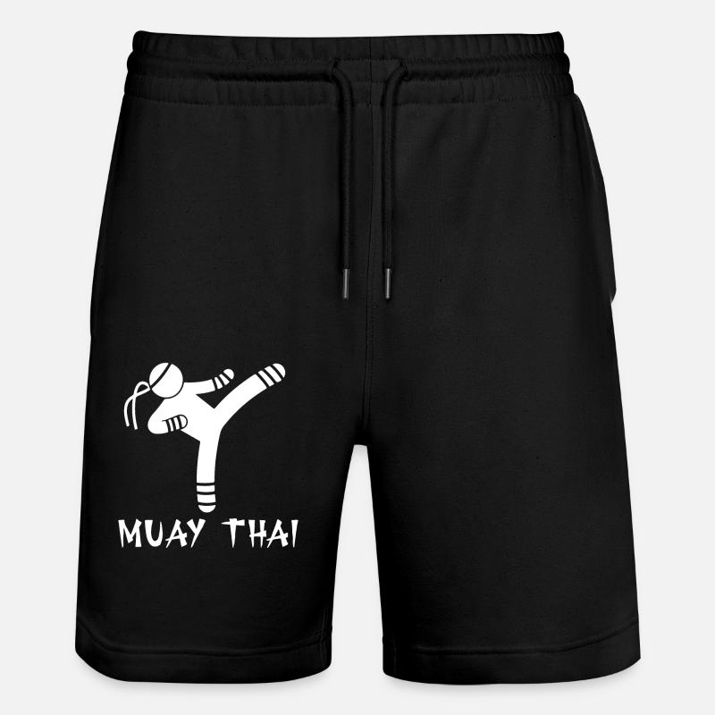 Muay Thaï - Short de jogging bio TRAINER Stanley/Stella unisexe - noir