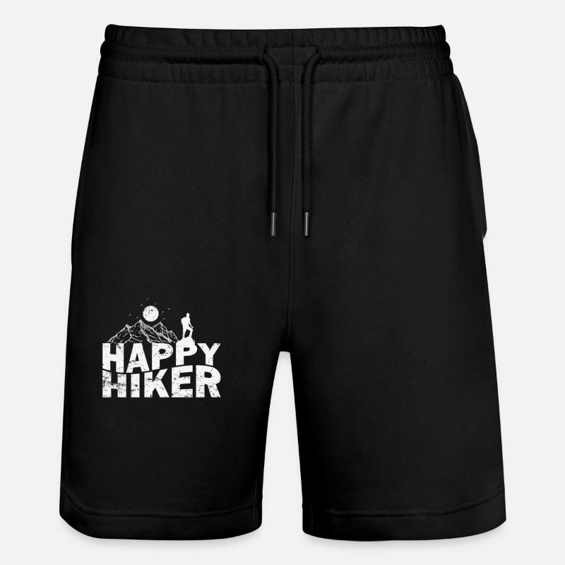 Bonne nature randonneuse - Short de jogging bio TRAINER Stanley/Stella unisexe - noir