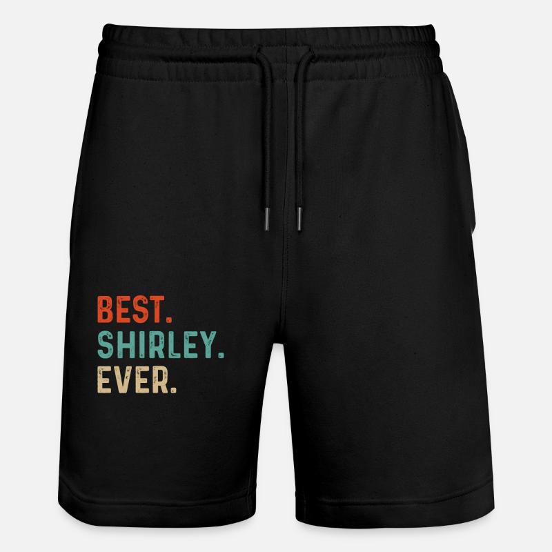 Nom de Shirley - Short de jogging bio TRAINER Stanley/Stella unisexe - noir