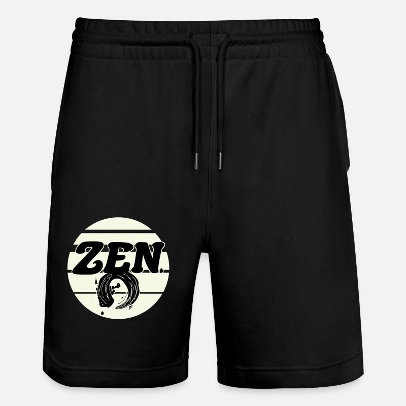 Zen - Short de jogging bio TRAINER Stanley/Stella unisexe - noir