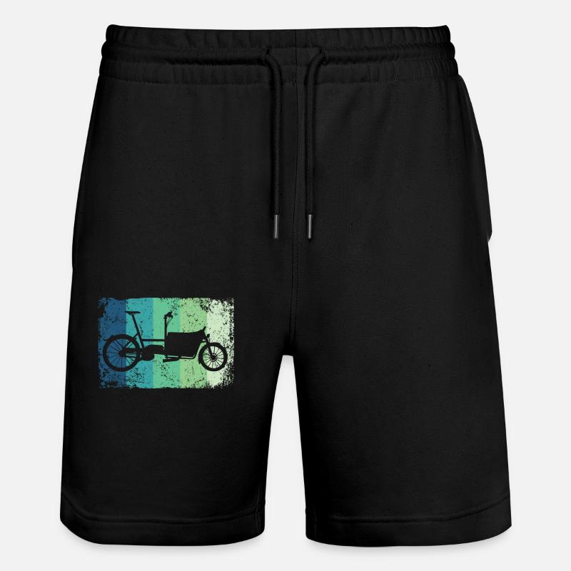 Lastenfahrrad Lastenrad Vélo Cargo Cargobike - Short de jogging bio TRAINER Stanley/Stella unisexe - noir