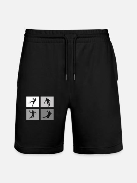 Handbollsspelare Handboll Handboll Handboll - Ekologiska joggingshorts Trainer unisex från Stanley/Stella - svart