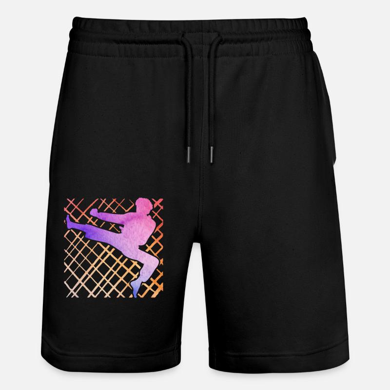 Taekwondo - Short de jogging bio TRAINER Stanley/Stella unisexe - noir