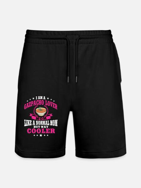 Gazpacho Mom - Stanley/Stella Trainer Unisex Organic Jogging Shorts - black
