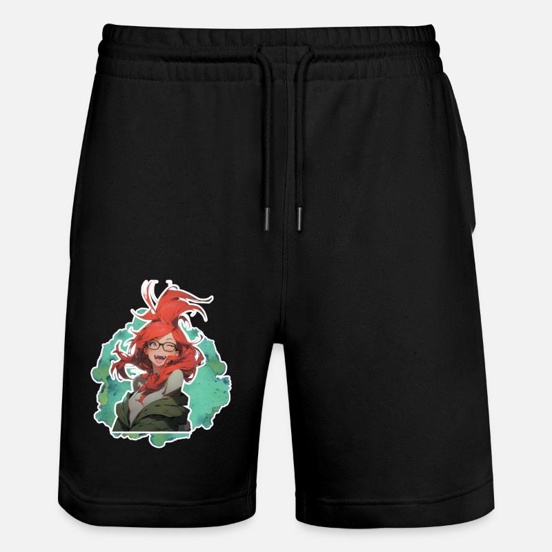 Frau Soline YouplaBoom - Stanley/Stella Unisex Bio Joggingshorts Trainer - Schwarz