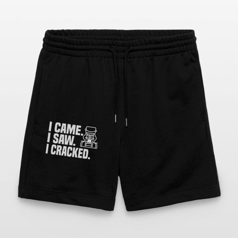 Funny Nutcracker Gift Stanley/Stella Trainer Unisex Organic Jogging Shorts