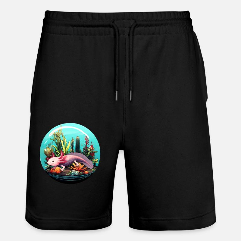 axolotl - Short de jogging bio TRAINER Stanley/Stella unisexe - noir