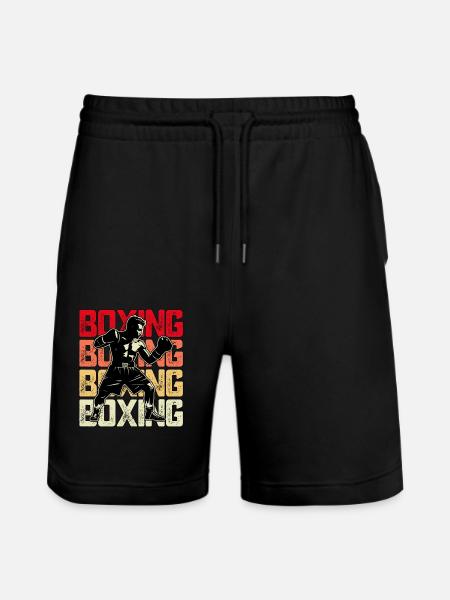 Boxe - Short de jogging bio TRAINER Stanley/Stella unisexe - noir