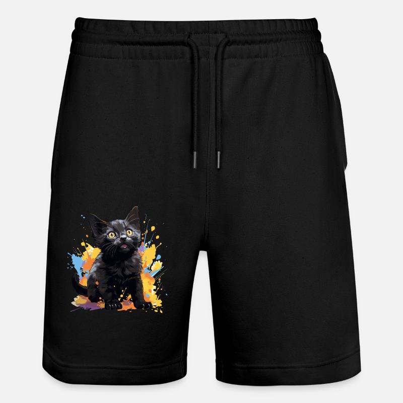 Chat de Bombay Bombay Katze - Short de jogging bio TRAINER Stanley/Stella unisexe - noir