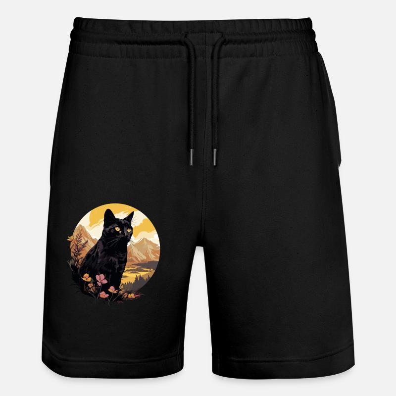 Chat de Bombay Bombay Katze - Short de jogging bio TRAINER Stanley/Stella unisexe - noir