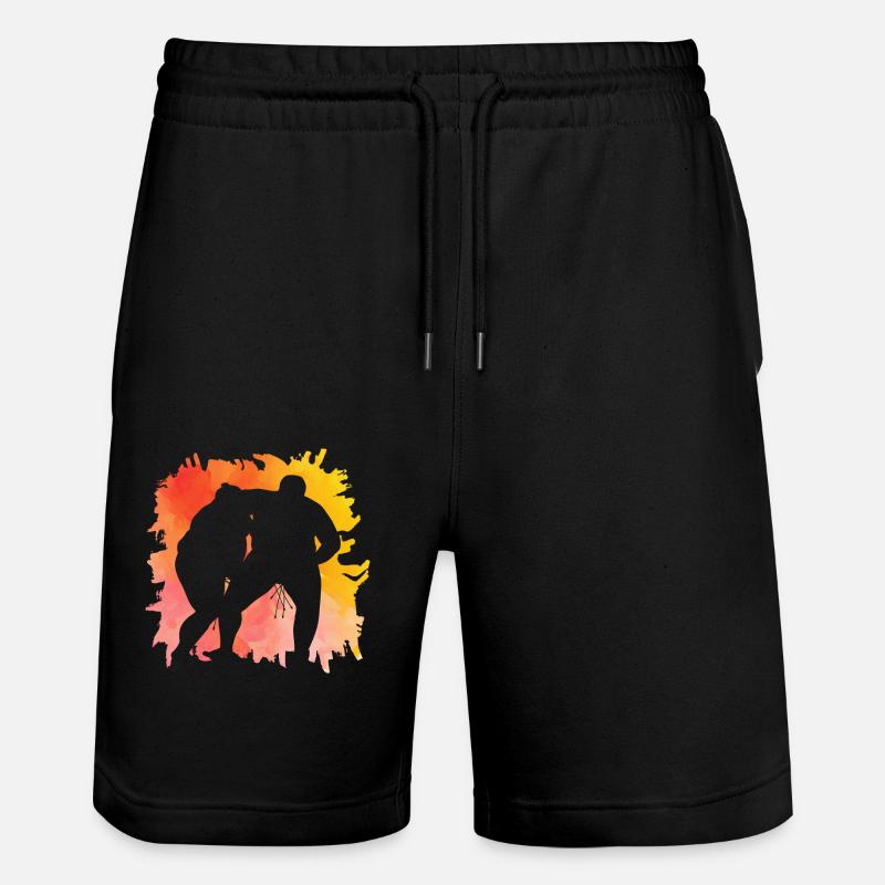 Sumo - Short de jogging bio TRAINER Stanley/Stella unisexe - noir