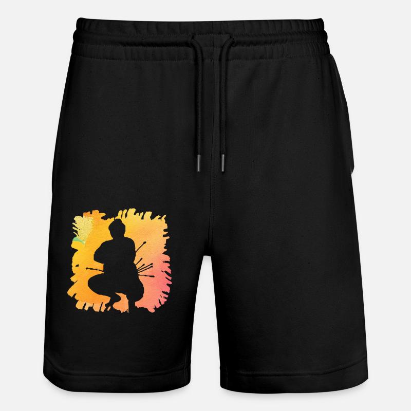 Sumo - Stanley/Stella Unisex Bio Joggingshorts Trainer  - Schwarz