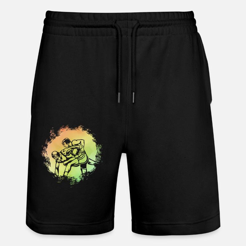 Lutte - Short de jogging bio TRAINER Stanley/Stella unisexe - noir