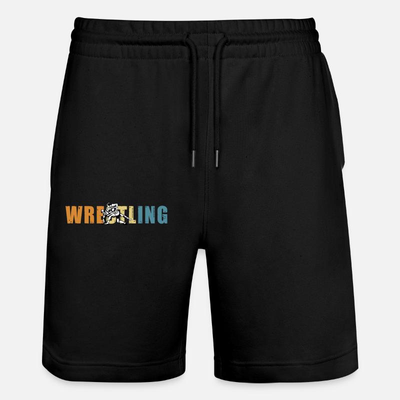 Lutte - Short de jogging bio TRAINER Stanley/Stella unisexe - noir