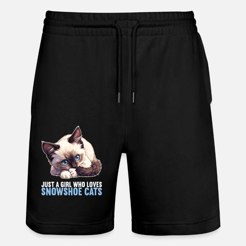 Chaton raquette Chat raquette - Short de jogging bio TRAINER Stanley/Stella unisexe - noir