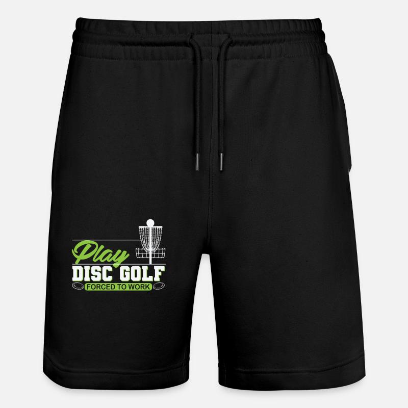 Jouer au Disc Golf - Short de jogging bio TRAINER Stanley/Stella unisexe - noir