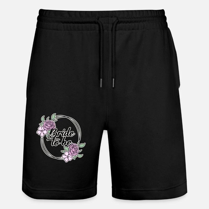 Robe de mariée - Short de jogging bio TRAINER Stanley/Stella unisexe - noir