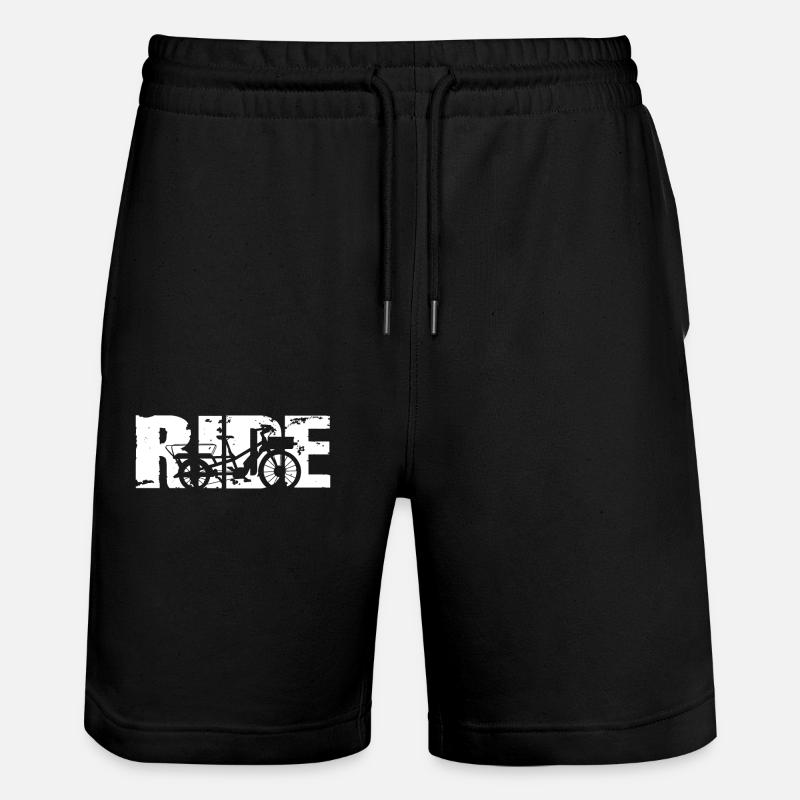 Vélo Cargo - Short de jogging bio TRAINER Stanley/Stella unisexe - noir