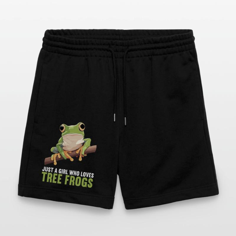 Tree Frog Baumfrösche Baumfrosch Stanley/Stella Trainer Unisex Organic Jogging Shorts