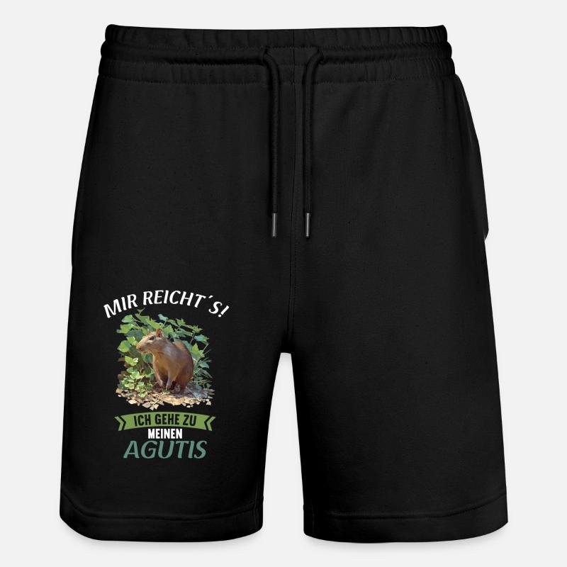 Agouti Agutis Aguti - Short de jogging bio TRAINER Stanley/Stella unisexe - noir