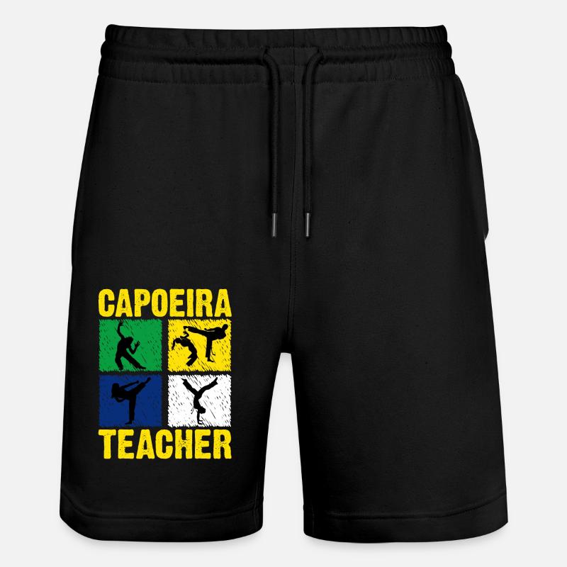 Professeur de capoeira - Short de jogging bio TRAINER Stanley/Stella unisexe - noir