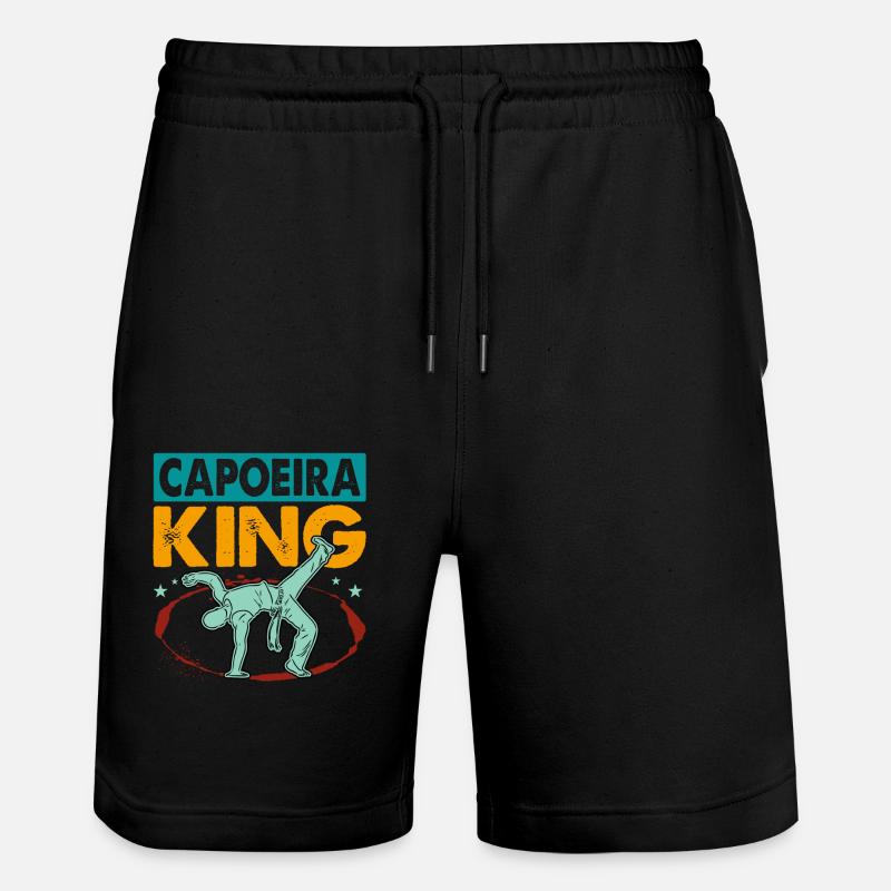 Capoeira Roi - Short de jogging bio TRAINER Stanley/Stella unisexe - noir