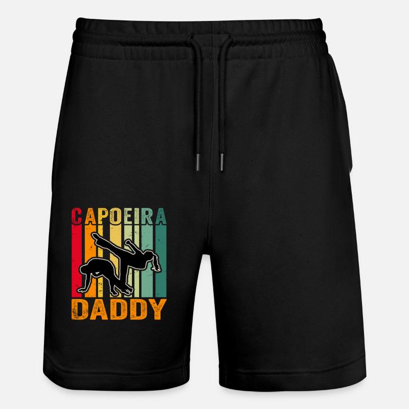 Capoeira Daddy - Short de jogging bio TRAINER Stanley/Stella unisexe - noir