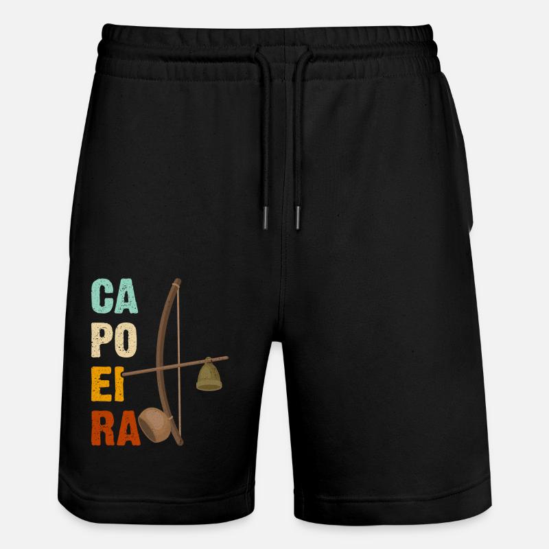 Capoeira - Short de jogging bio TRAINER Stanley/Stella unisexe - noir