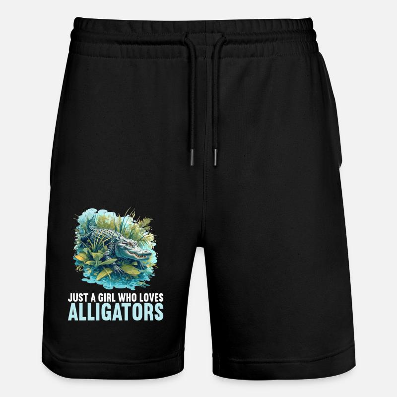 Alligatoren Alligator - Short de jogging bio TRAINER Stanley/Stella unisexe - noir