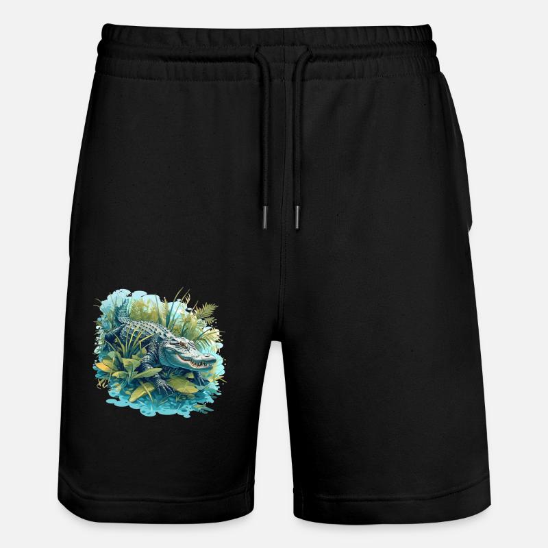 Alligatoren Alligator - Short de jogging bio TRAINER Stanley/Stella unisexe - noir