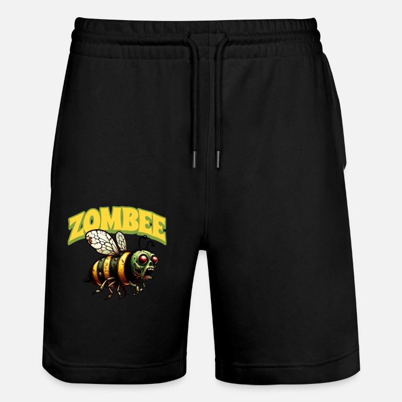 Abeille zombie Zombee - Short de jogging bio TRAINER Stanley/Stella unisexe - noir