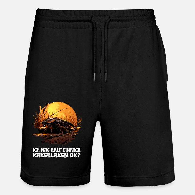 cafards cafards cafards cafard - Short de jogging bio TRAINER Stanley/Stella unisexe - noir