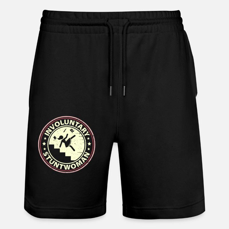 Cascadeuse involontaire - Short de jogging bio TRAINER Stanley/Stella unisexe - noir