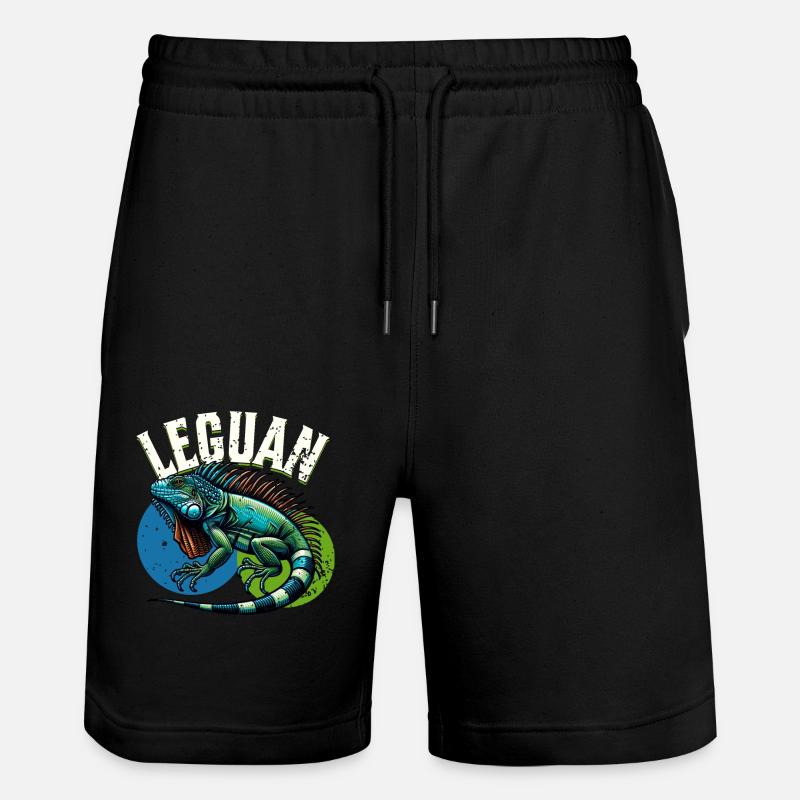 Iguane - Short de jogging bio TRAINER Stanley/Stella unisexe - noir