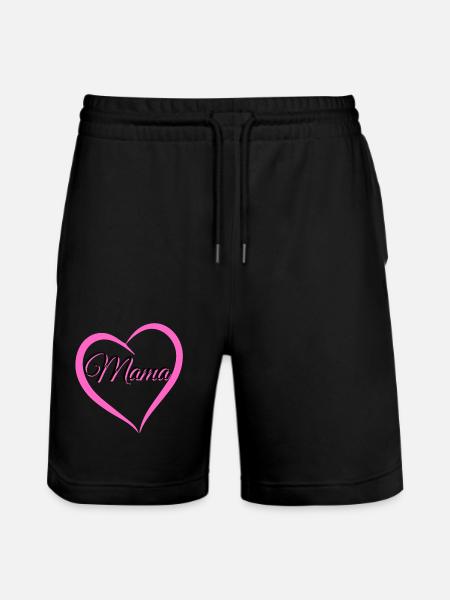 maman - Short de jogging bio TRAINER Stanley/Stella unisexe - noir