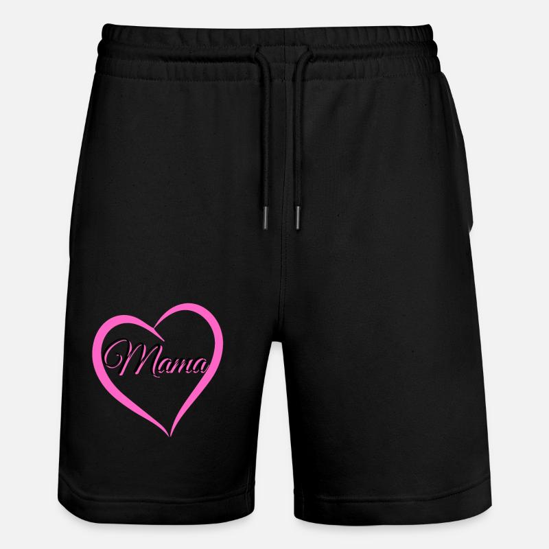 maman - Short de jogging bio TRAINER Stanley/Stella unisexe - noir