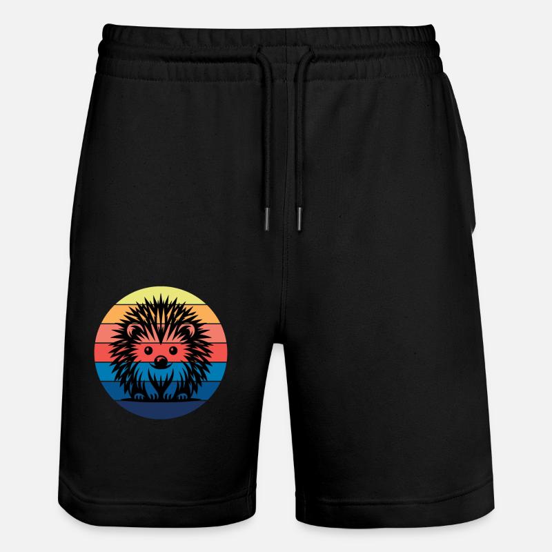 Hérisson - Short de jogging bio TRAINER Stanley/Stella unisexe - noir