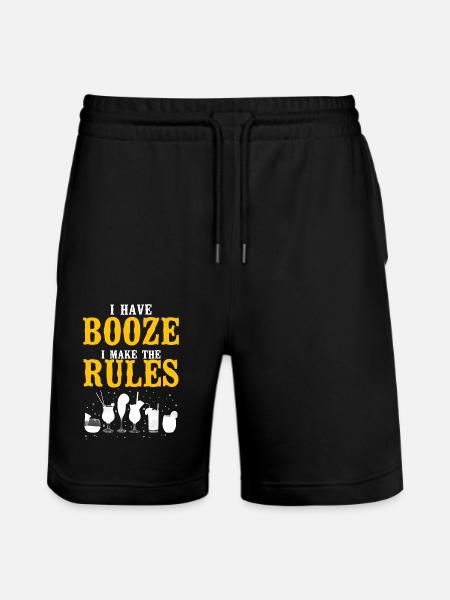 Bartender Mixologist I Have The - Stanley/Stella Trainer Unisex Organic Jogging Shorts - black