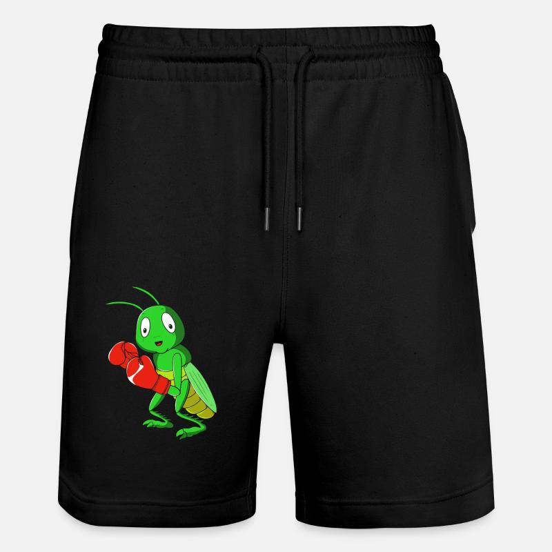 Sauterelle - Short de jogging bio TRAINER Stanley/Stella unisexe - noir