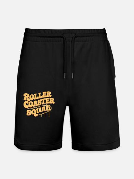 Roller Coaster Squad Achterbahn Fans - Short de jogging bio TRAINER Stanley/Stella unisexe - noir