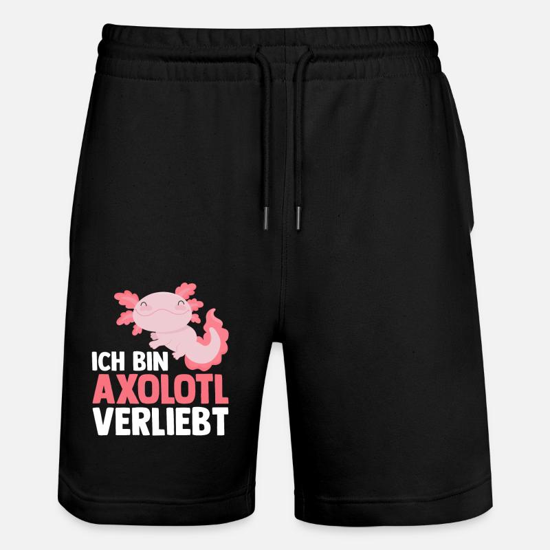 Axolotl - Short de jogging bio TRAINER Stanley/Stella unisexe - noir