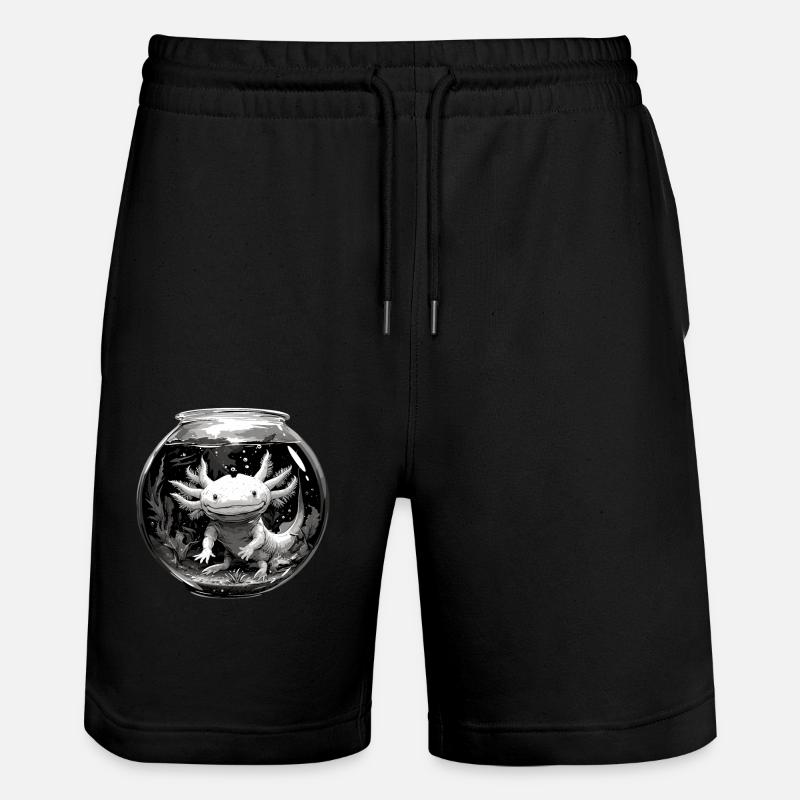 Axolotl - Short de jogging bio TRAINER Stanley/Stella unisexe - noir