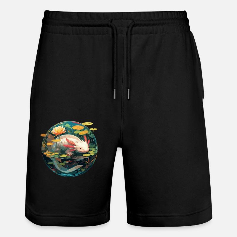 Axolotl - Short de jogging bio TRAINER Stanley/Stella unisexe - noir