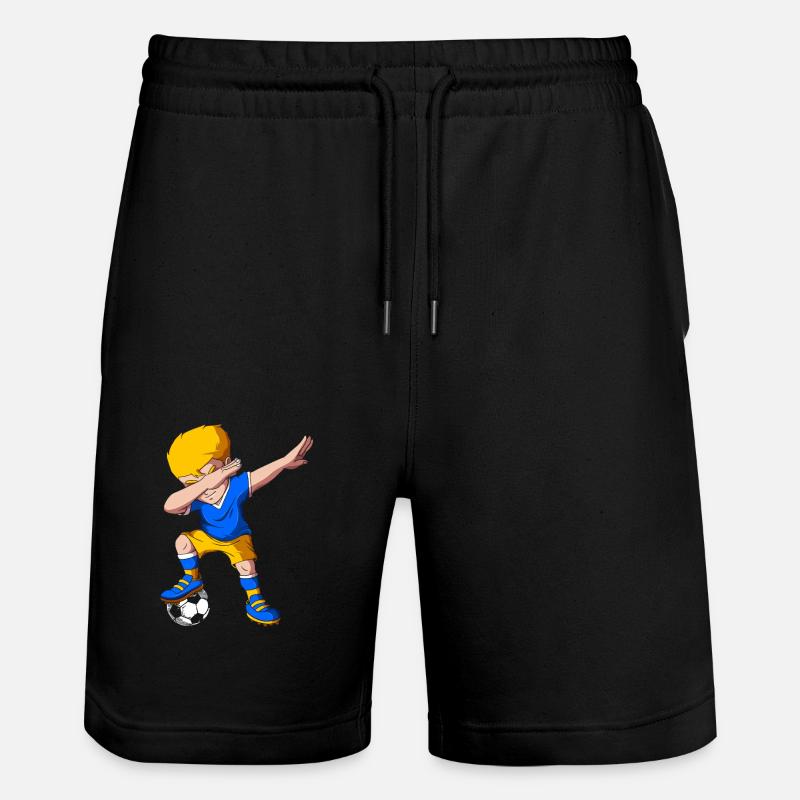 Football ukrainien - Short de jogging bio TRAINER Stanley/Stella unisexe - noir