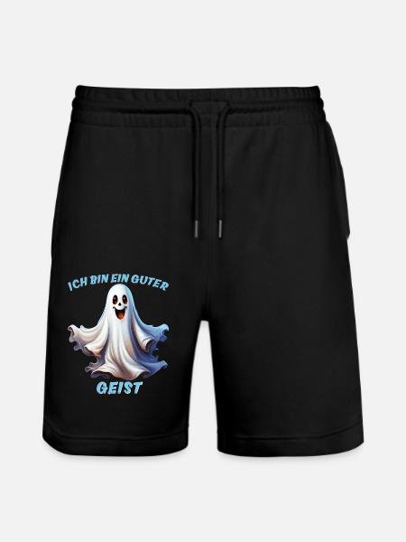 I'M A GOOD SPIRIT - Stanley/Stella Trainer Unisex Organic Jogging Shorts - black