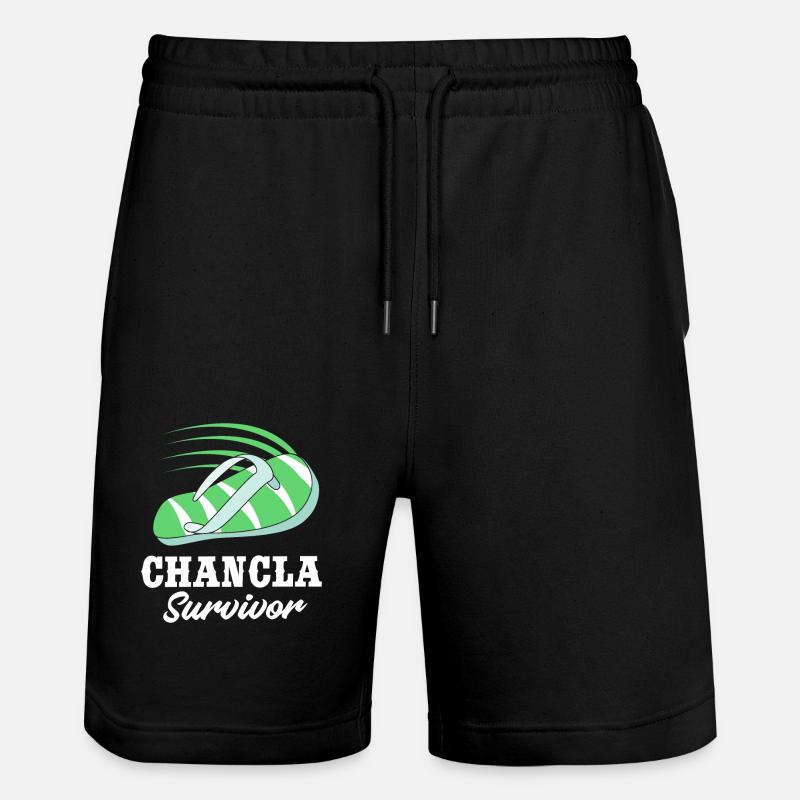 Latina Mutter - Stanley/Stella Unisex Bio Joggingshorts Trainer - Schwarz
