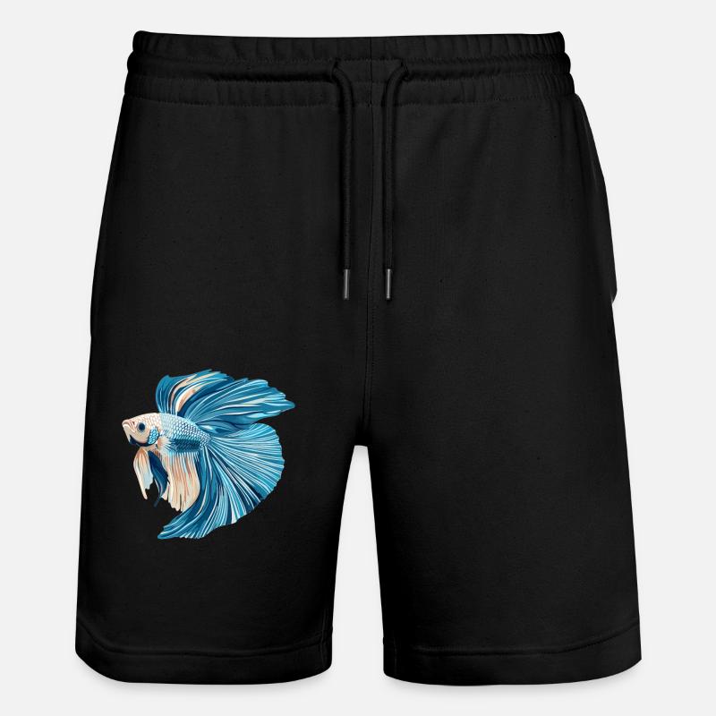 Bettas Betta Poisson Betta - Short de jogging bio TRAINER Stanley/Stella unisexe - noir